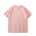 Men's Short Sleeve Tee Casual T-shirt Light Pink
