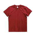 Men's Short Sleeve Tee Casual T-shirt Red